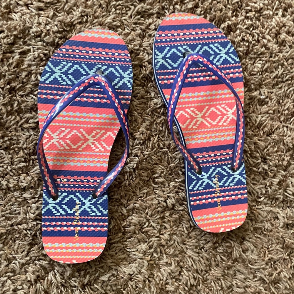 Vera Bradley flip flops